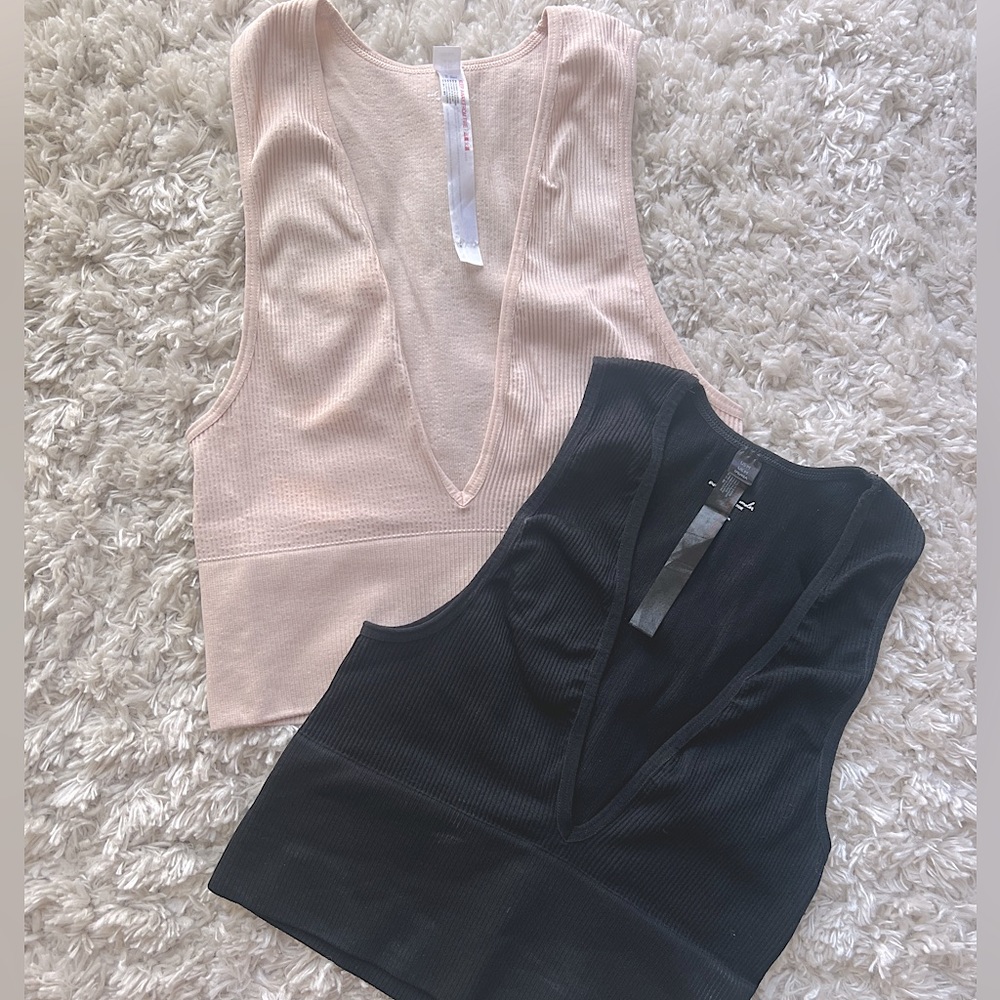 Out From Under Hailey Seamless Plunge Bra Top